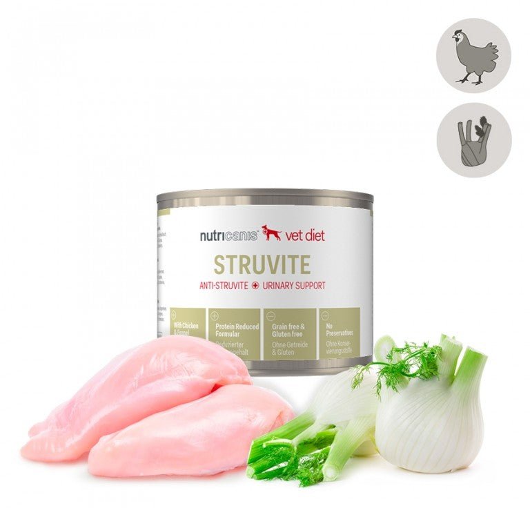 Nutricanis Struvit Huhn + Fenchel, Anti-Struvitsteine