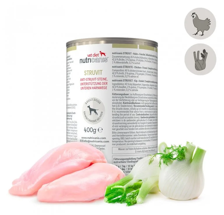 Nutricanis Struvit Huhn + Fenchel, Anti-Struvitsteine, Ansicht 2