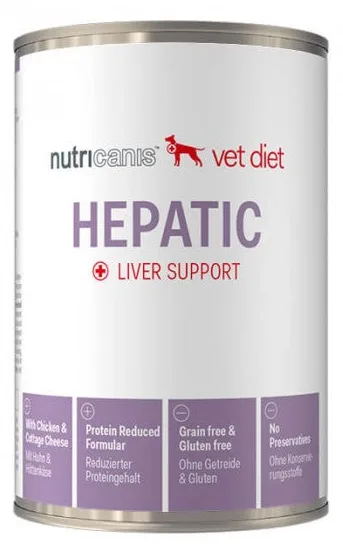 Nutricanis Leberdiät Huhn + Hüttenkäse, Unterstützung der Leber, Ansicht 5