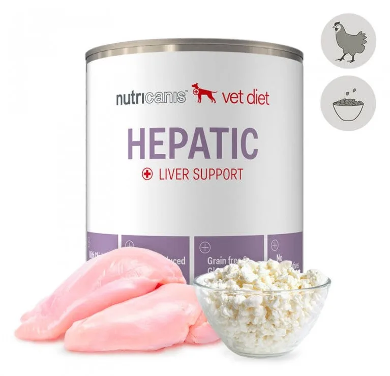 Nutricanis Leberdiät Huhn + Hüttenkäse, Unterstützung der Leber, Ansicht 8