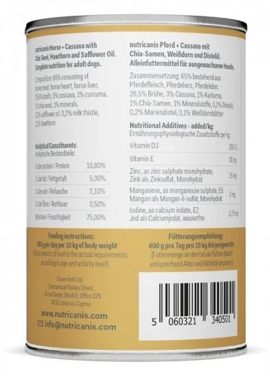 Nutricanis Pferd + Cassava (Maniok), Ansicht 2