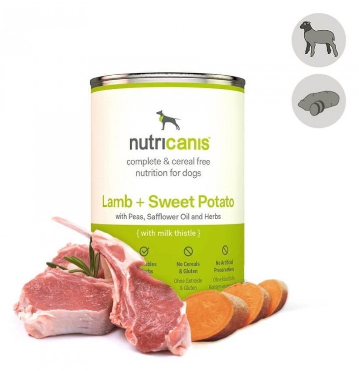 Nutricanis Lamm + Süßkartoffel
