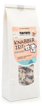 napani Knabber Zeit - Hühnermägen gefriergetrocknet für Hunde & Katzen, 150g