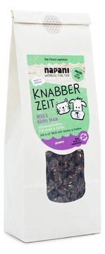 napani Knabber Zeit - Wild & Kürbis Snack für Hunde & Katzen, 300g