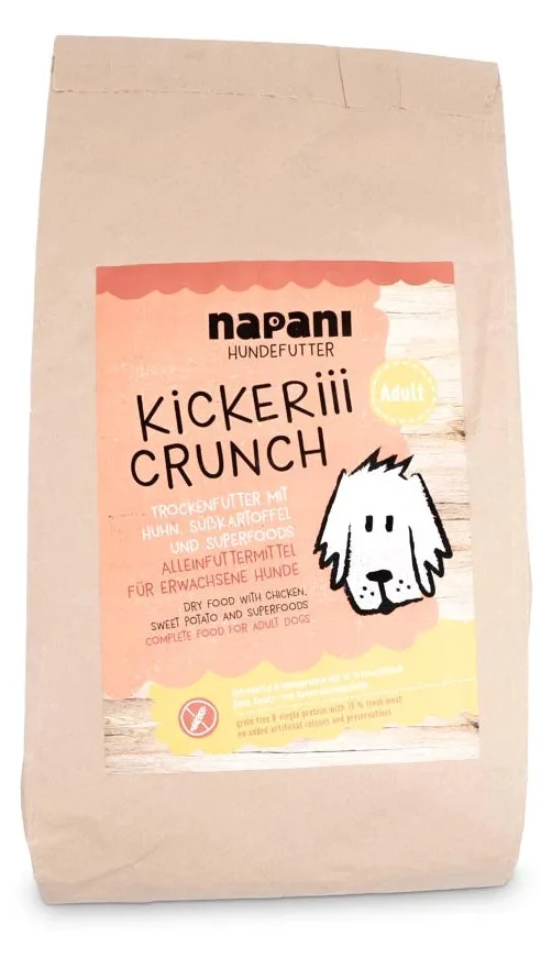 Kickeriii Crunch - napani Trockenfutter mit Huhn, Adult, Ansicht 2