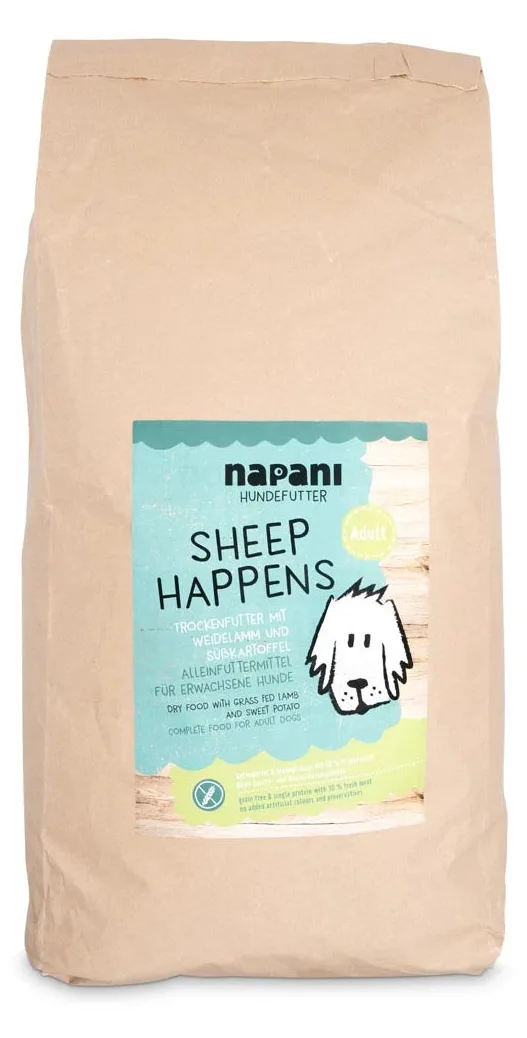 Sheep Happens - napani Trockenfutter mit Weidelamm, Adult, Ansicht 3