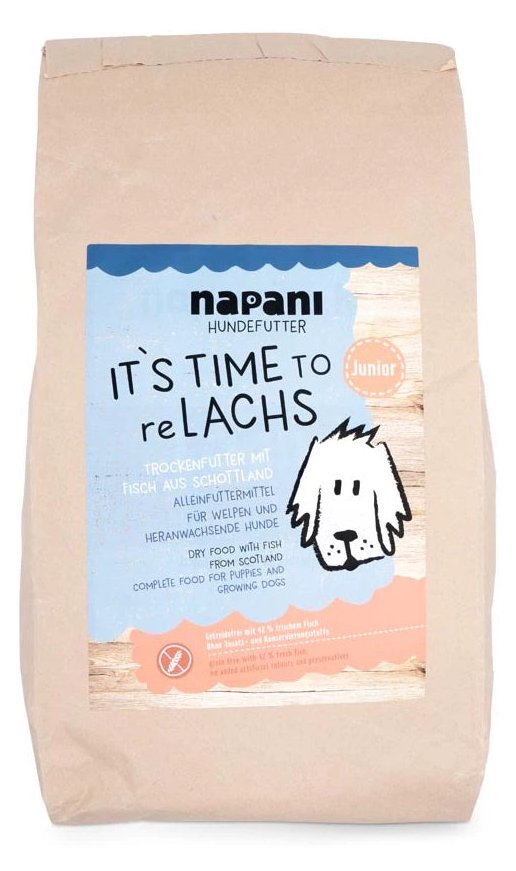 It's Time To reLACHS - napani Trockenfutter mit Lachs, Adult