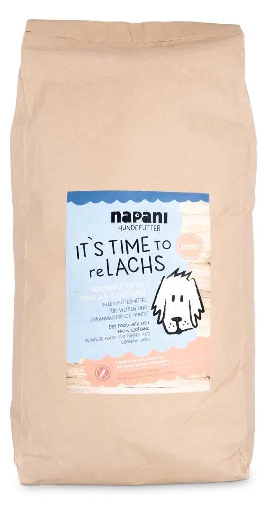 It's Time To reLACHS - napani Trockenfutter mit Lachs, Junior, Ansicht 3