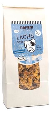 napani Lachs pur für Hunde, gefriergetrocknet, 500g