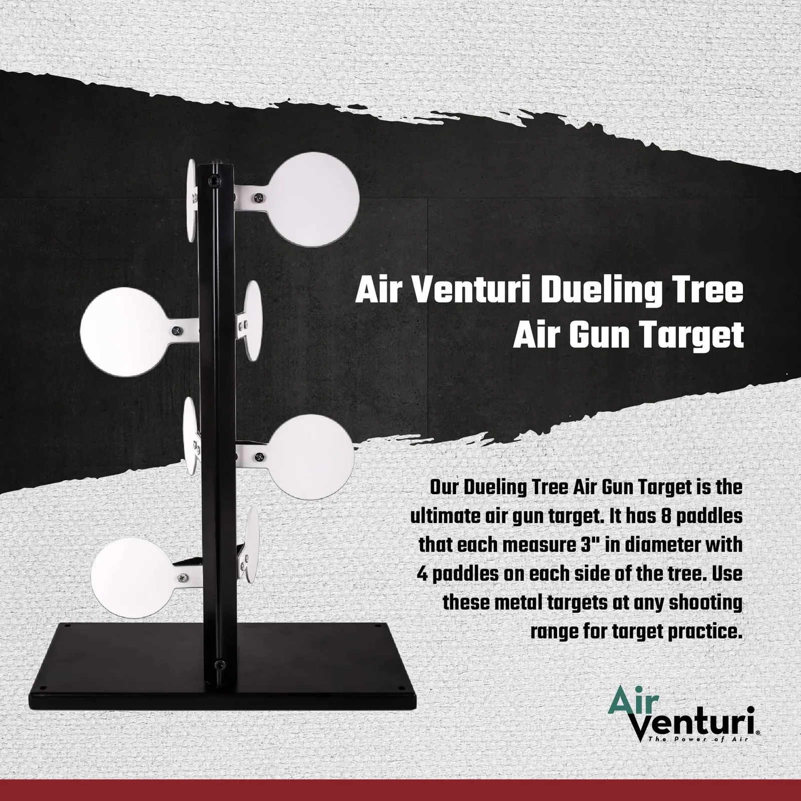 Air Venturi Dueling Tree Airgun Zielscheibe, Ansicht 2