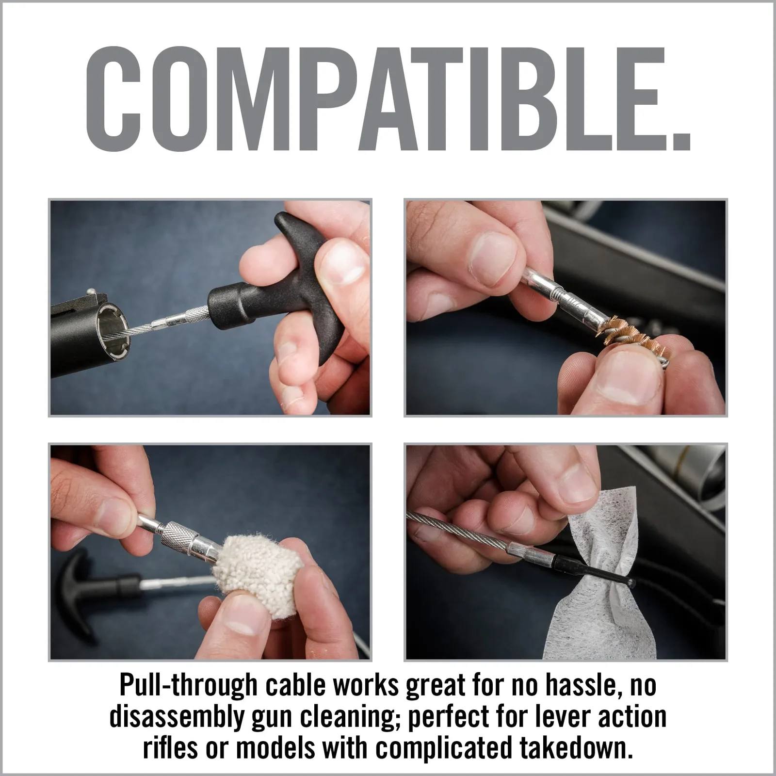 RealAvid Unisex-Adult Gun Boss-Universal Cable, Grey, no Size, Ansicht 6