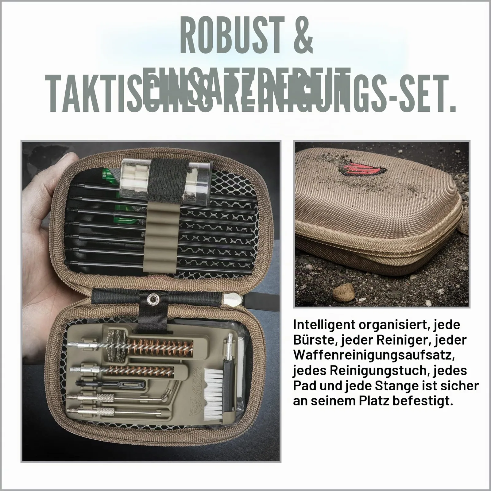 RealAvid Unisex-Adult Gun Boss AR15 Cleaning Kit, Green, no Size, Ansicht 3