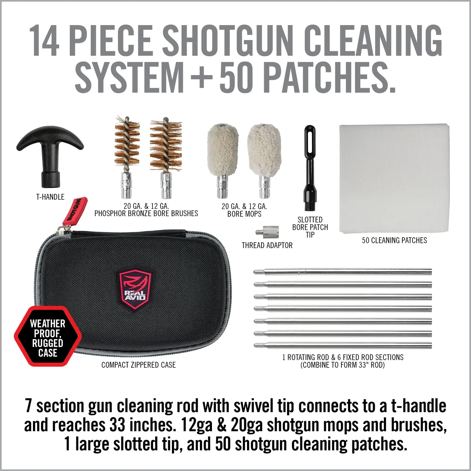 RealAvid Gun Boss Shotgun Cleaning Kit, Ansicht 2