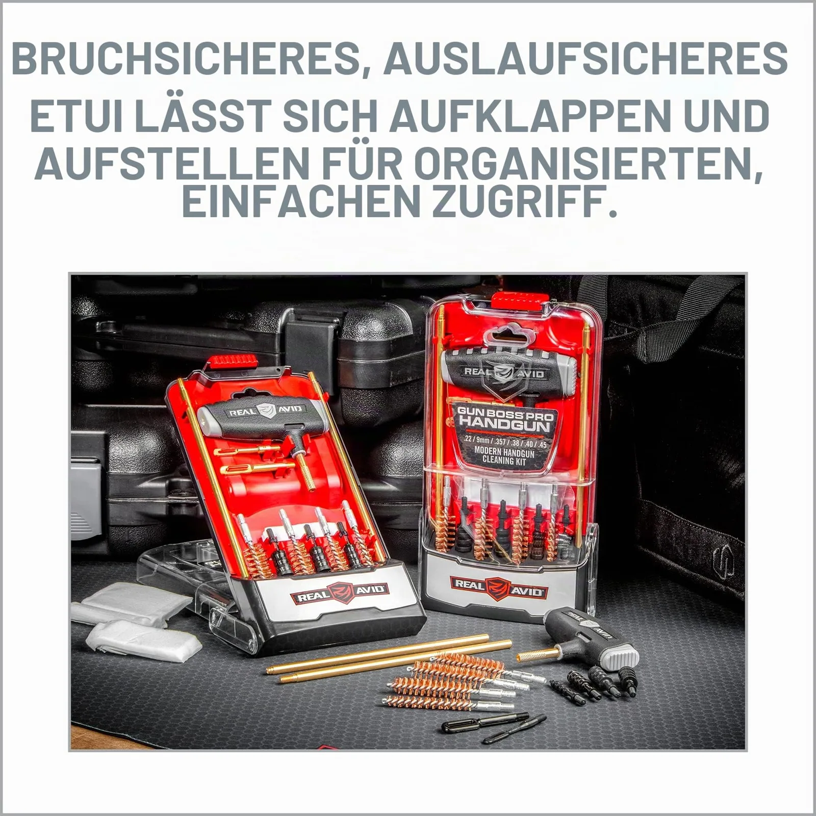 Real Avid Gun Boss Pro Handgun Clean Kit, Ansicht 4