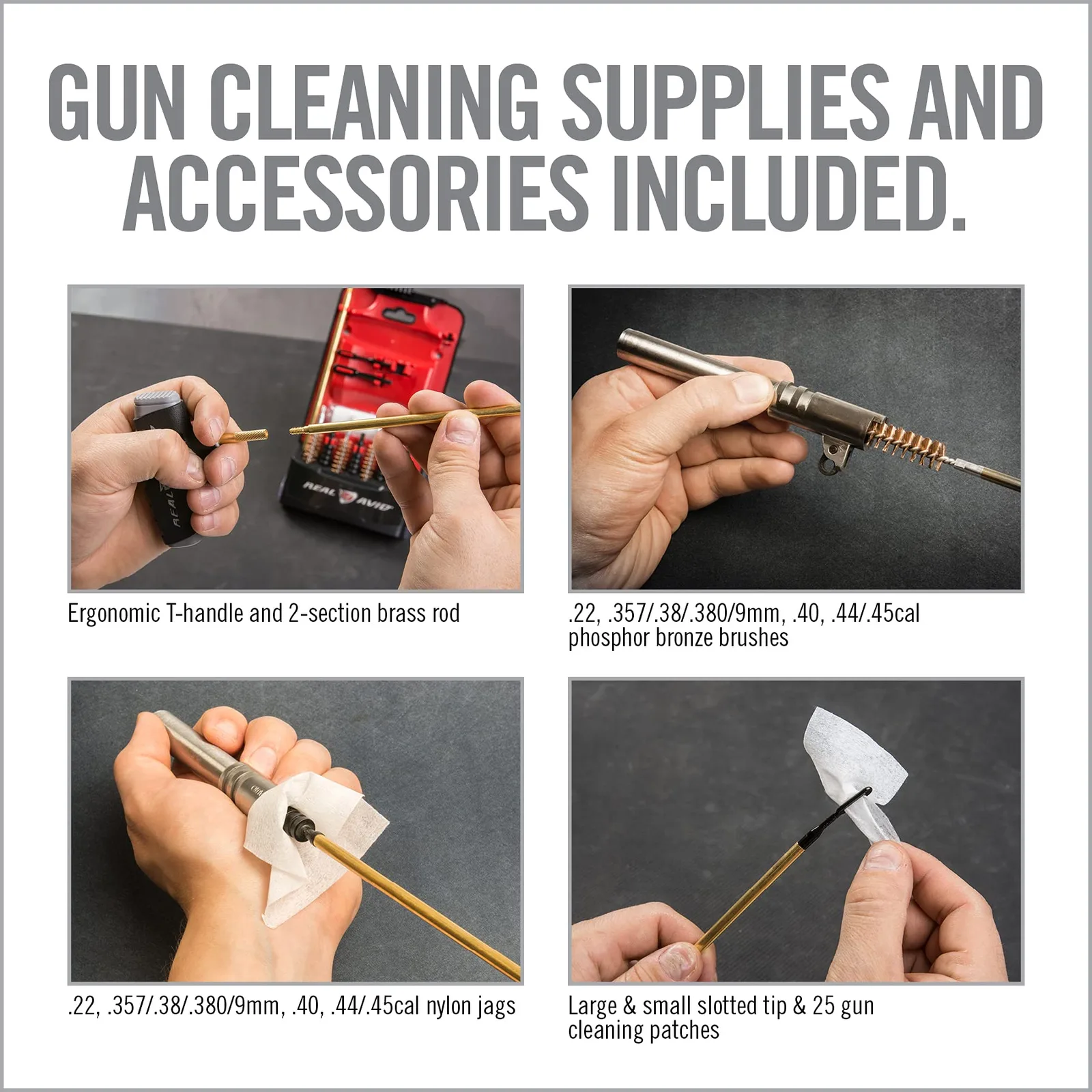 Real Avid Gun Boss Pro Handgun Clean Kit, Ansicht 5