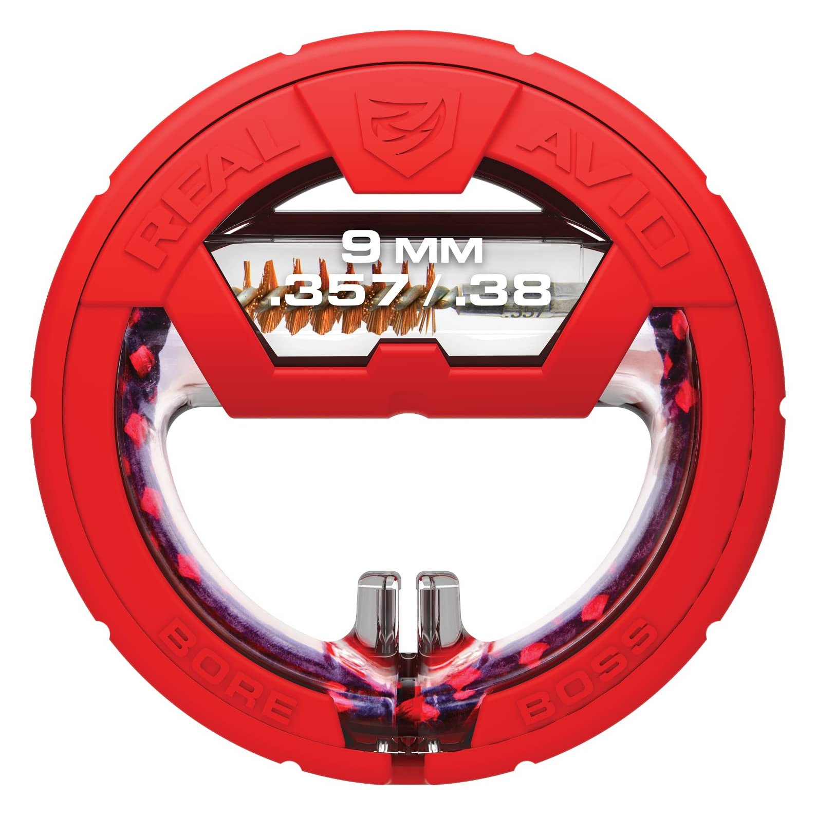 REAL AVID Bore Boss Kal. 9mm/.38/.357 - Reinigungskit für Kaliber .45/.44 - Kurzwaffe
