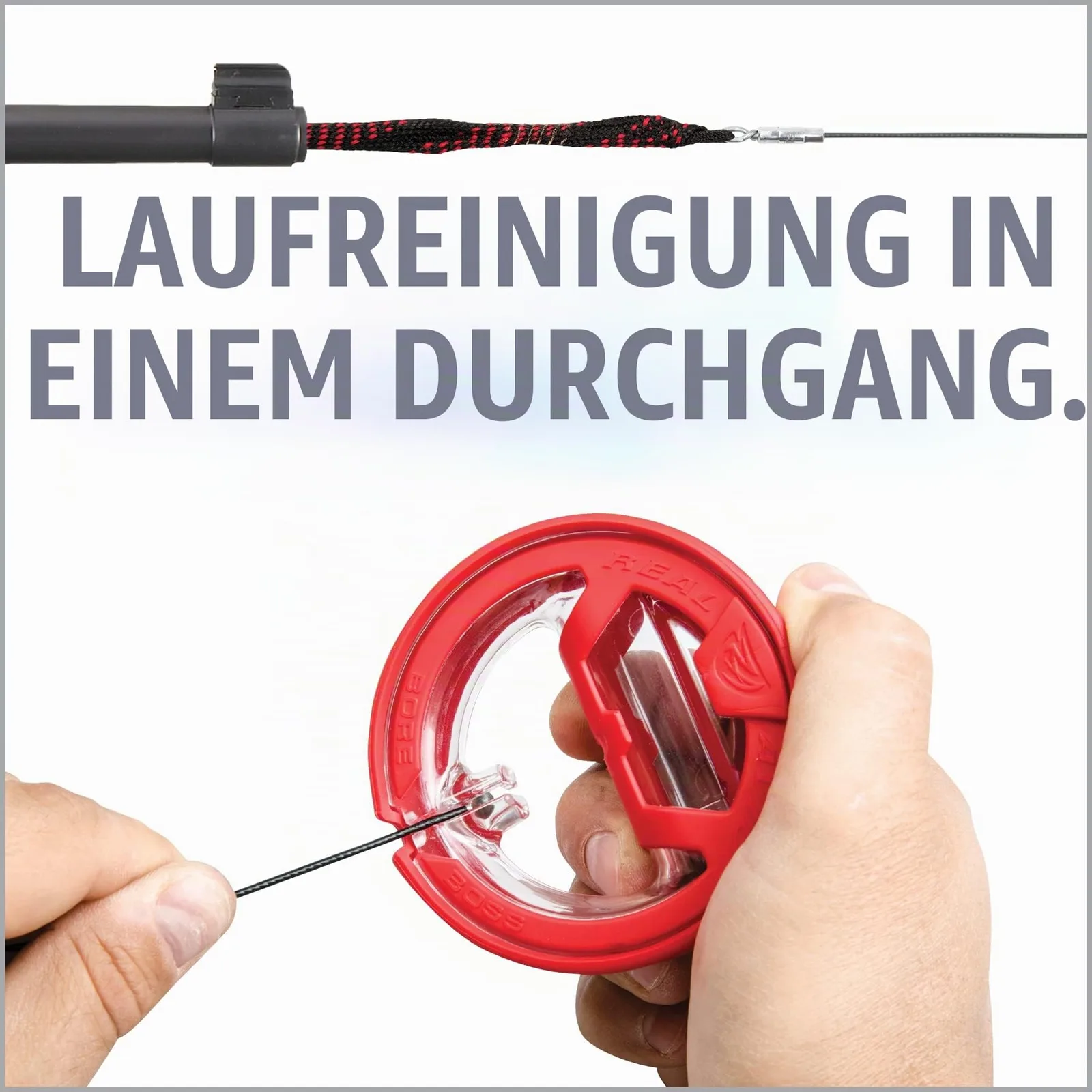 Real Avid Bore Boss Kal.22 - Reinigungskit für Kaliber .22 - Kurzwaffe/Langwaffe, Ansicht 2