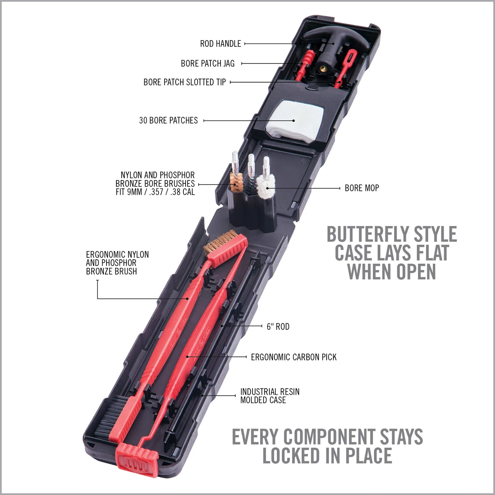 REAL AVID 9 - Reinigunskit für 9mm/.38/.357, Ansicht 2