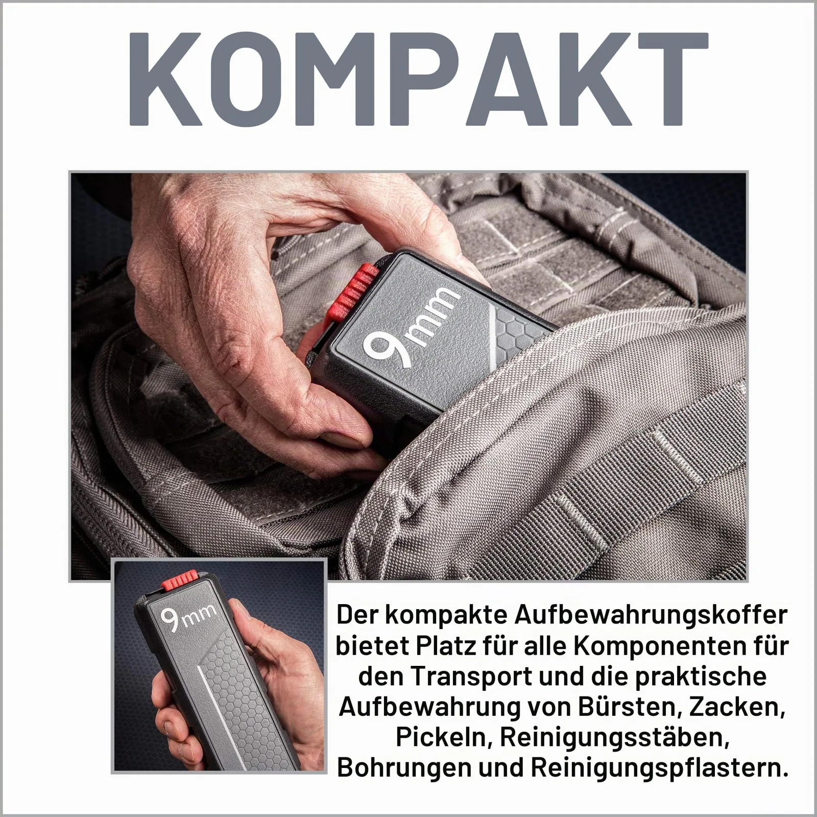 REAL AVID 9 - Reinigunskit für 9mm/.38/.357, Ansicht 6