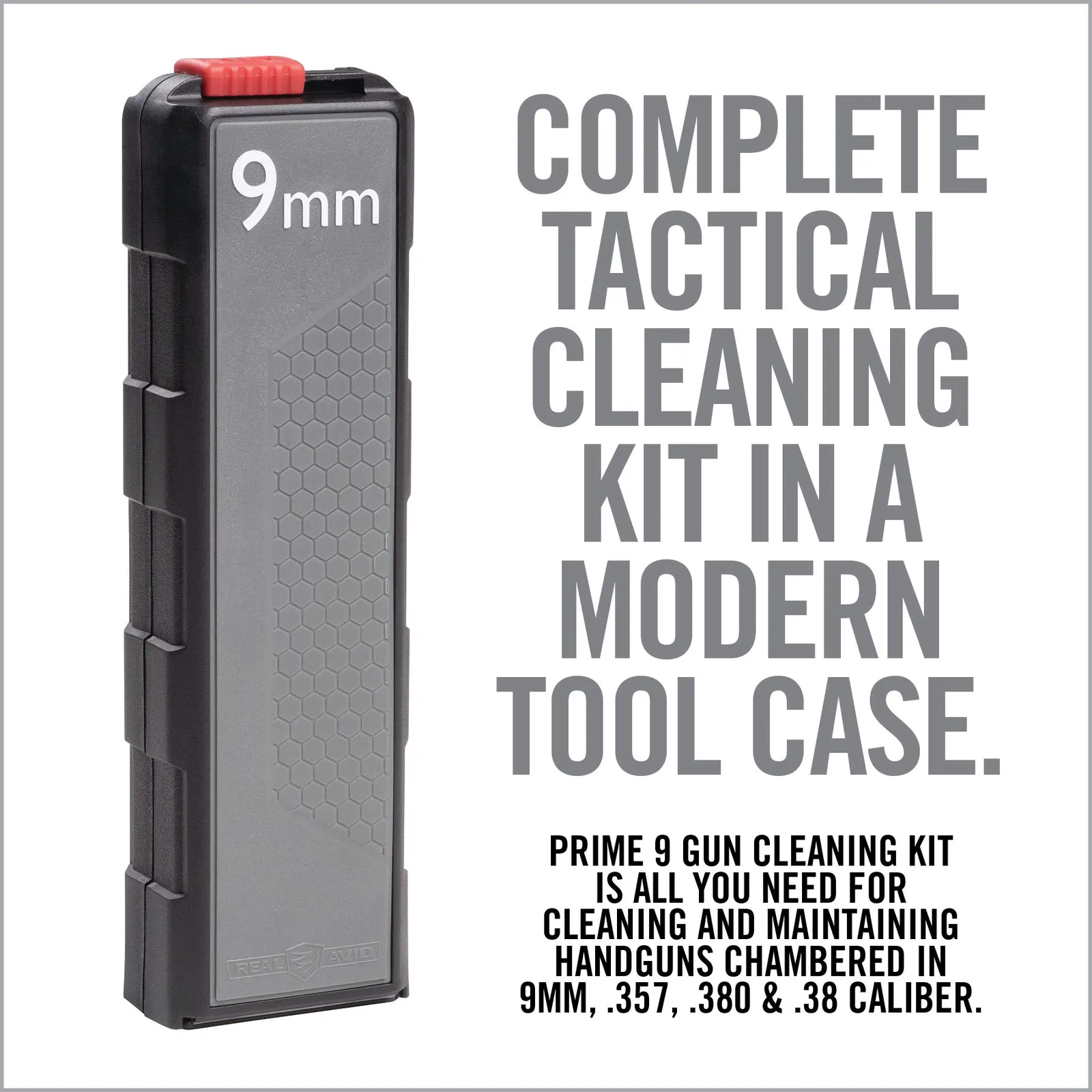 REAL AVID 9 - Reinigunskit für 9mm/.38/.357, Ansicht 7