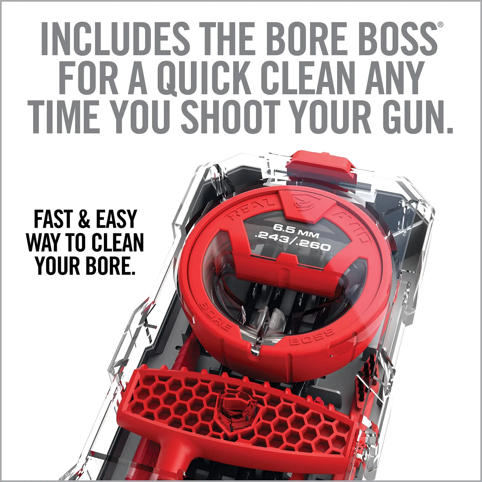 RealAvid Gun Boss Multi-Kit .243 / .260/6,5mm Waffenpflege-Set, Ansicht 6