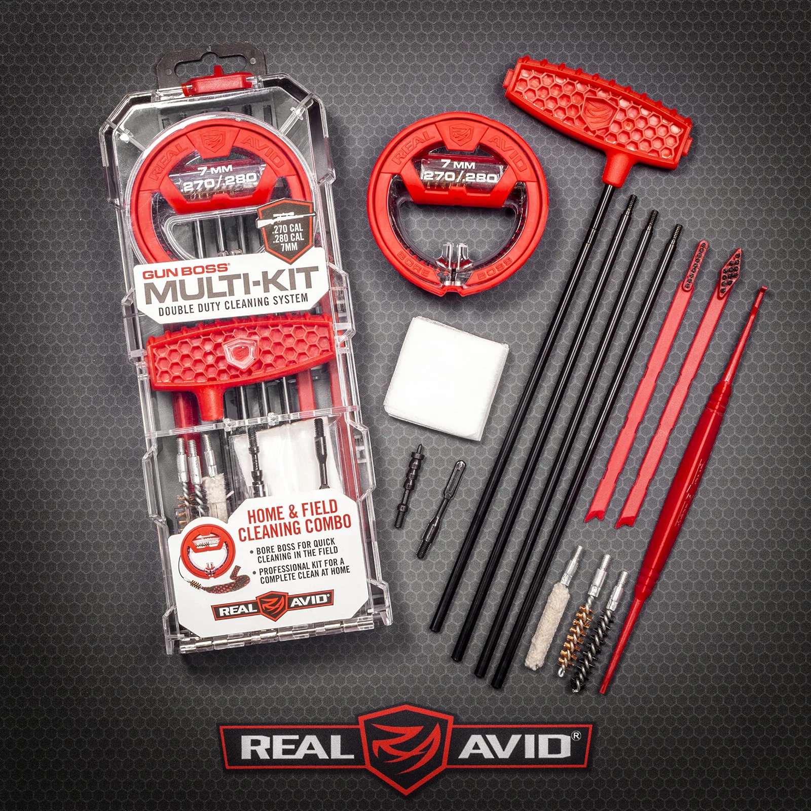 RealAvid Gun Boss Multi-Kit .270 / .280 / 7mm Waffenpflege-Set, Ansicht 3