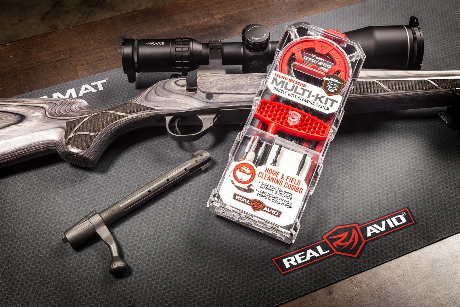 RealAvid Gun Boss Multi-Kit .270 / .280 / 7mm Waffenpflege-Set, Ansicht 4