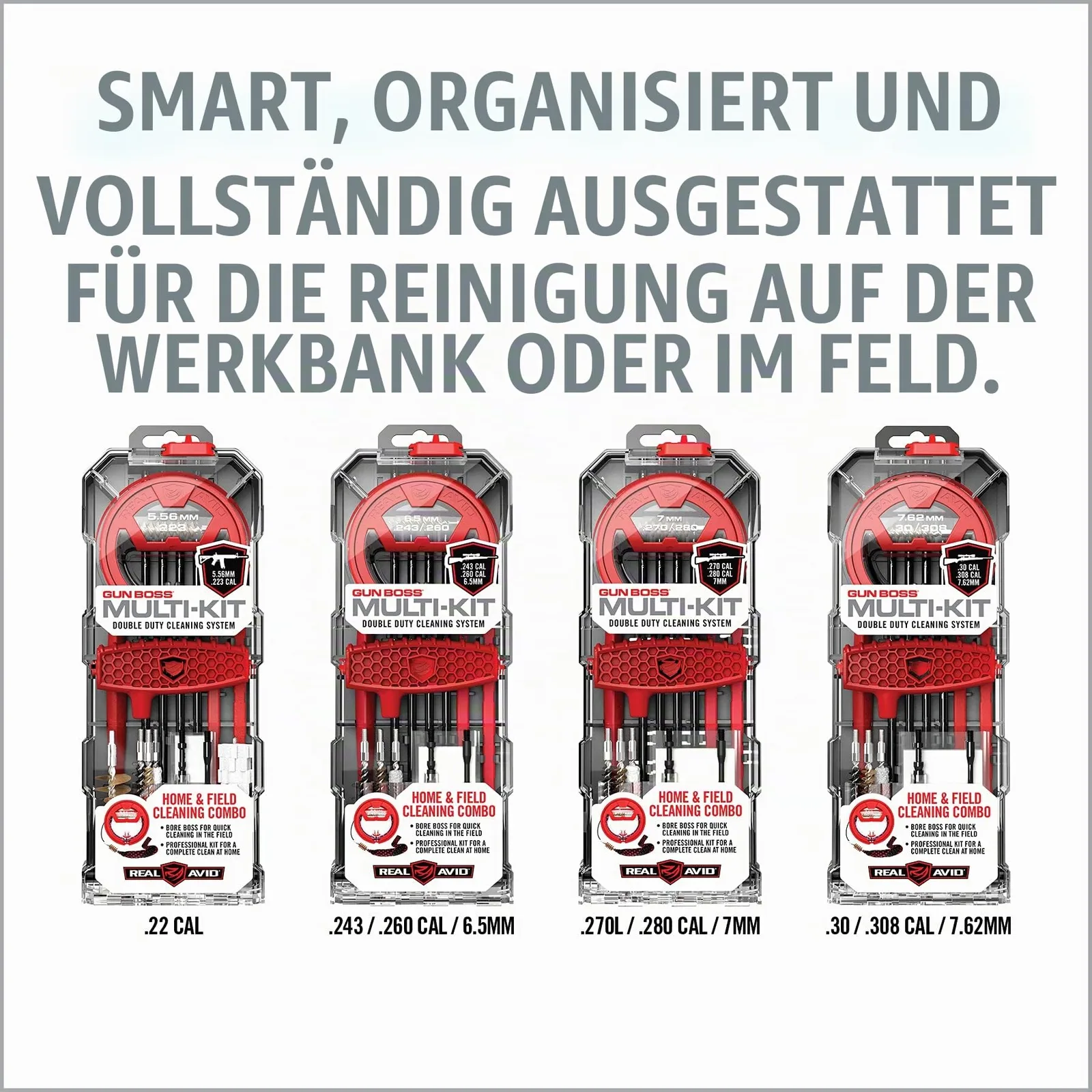 RealAvid Gun Boss Multi-Kit .30 / .308/7,62MM Waffenpflege-Set, Ansicht 8