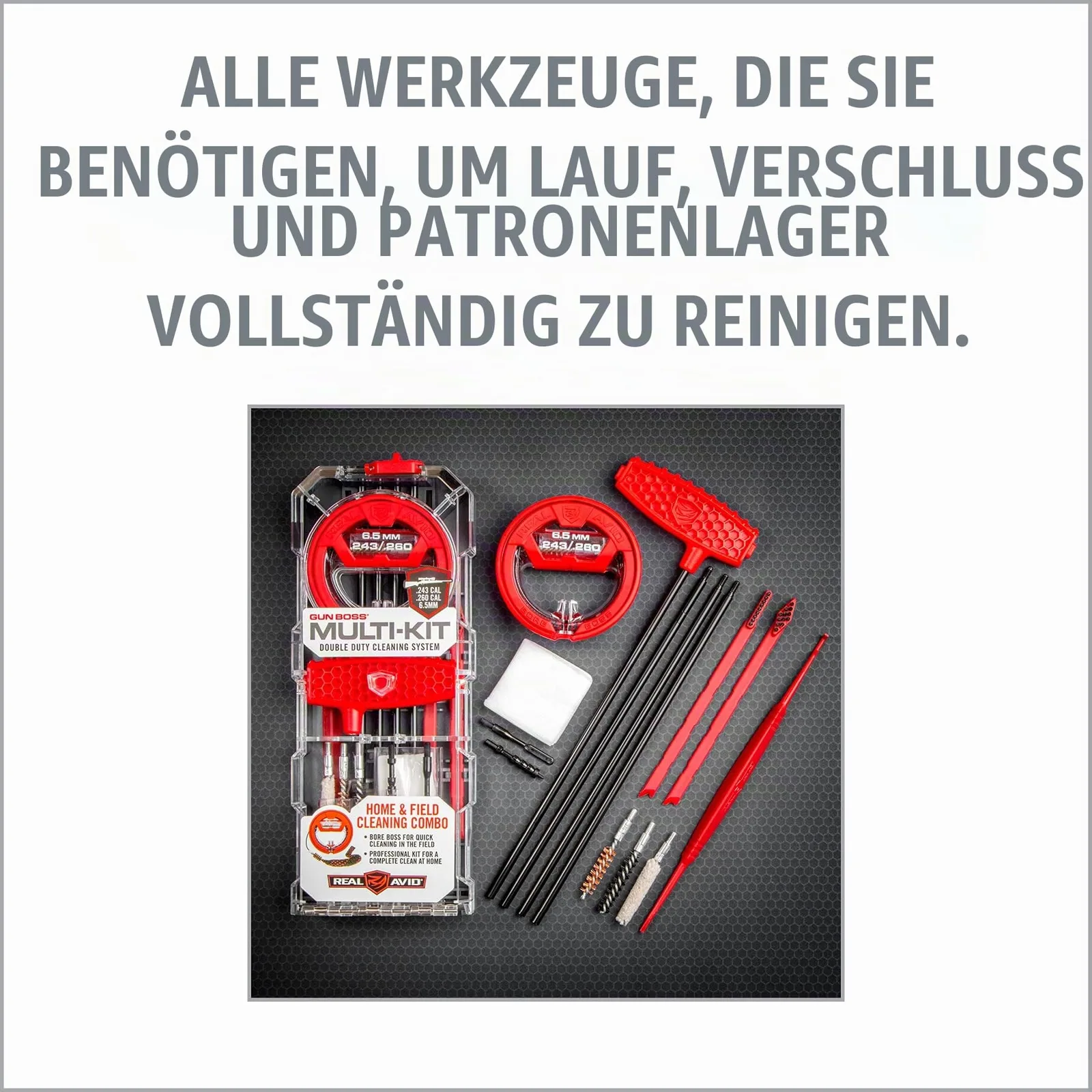 RealAvid Gun Boss Multi-Kit .30 / .308/7,62MM Waffenpflege-Set, Ansicht 9