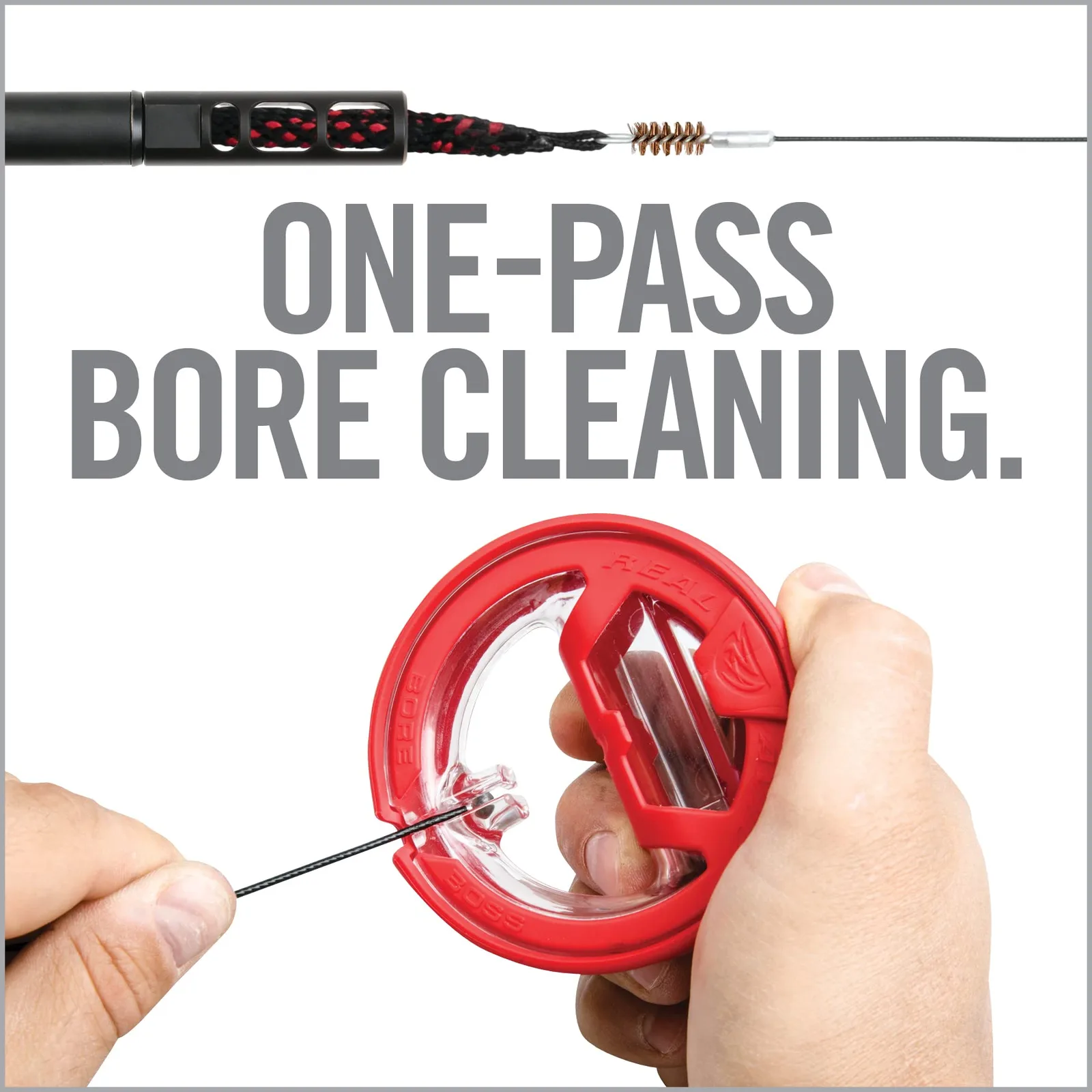 Real Avid Bore Boss Clean Storing, Pull Through, Bore Cleaning System, Ansicht 2