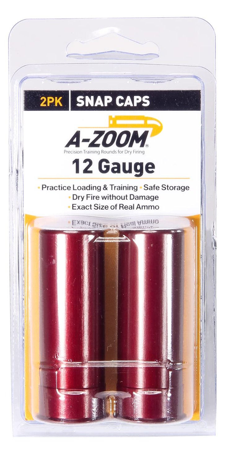 A-Zoom Pufferpatrone 2 Kal. 12, Aluminium, Rot, Z12211