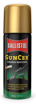 BALLISTOL 22165 GUNCER Keramik-Waffenöl, -40 bis 210 °C, 50 ml Spray von X-Targets