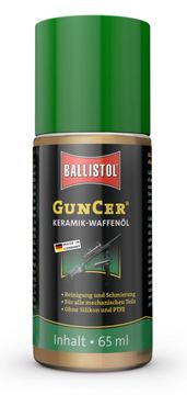 BALLISTOL 22169 GUNCER Keramik-Waffenöl 65ml Flasche – Temperaturbeständige Waffenpflege mit Dosierspitze - Rostschutz von X-Targets