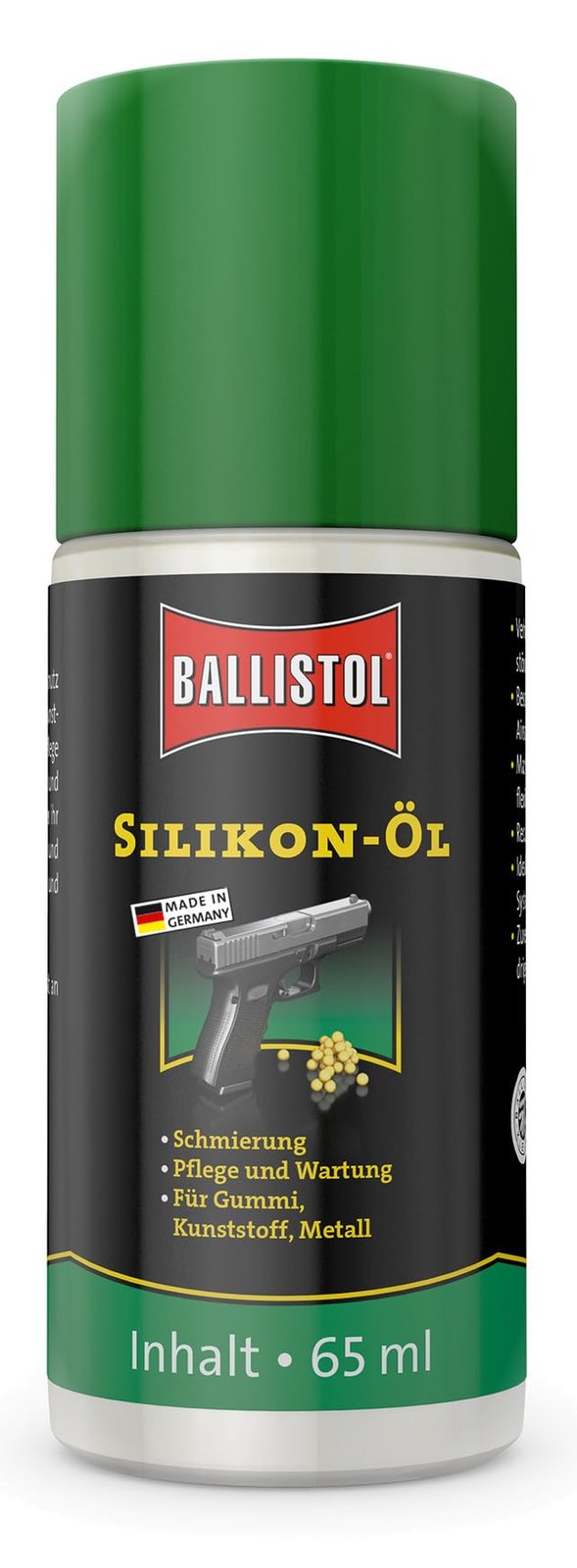 BALLISTOL 23807 Silikon-Öl flüssig Waffen-Öl, 65 ml Flasche