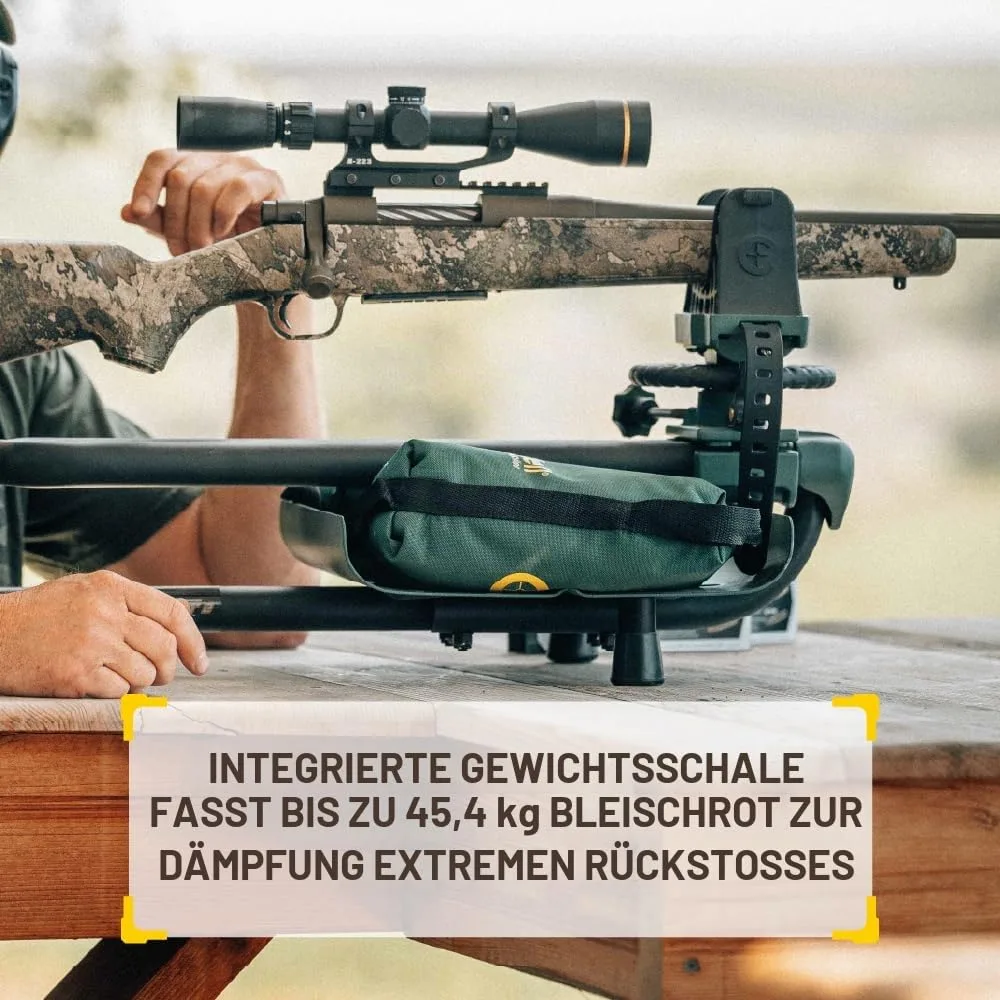 Caldwell Bleischlitten Blei Schlitten DFT 2, schwarz, grün, Lead Sled, Ansicht 6