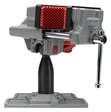 Tipton Best Gun Vise 360 mit schwenkbarem Kopf-Design, Nicht beschädigende Backenpolster und Edelstahlbacken für Büchsenmacherei, Waffenreinigung, Zielfernrohrmontage von X-Targets