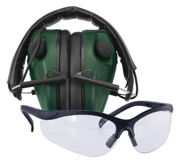 Caldwell 487-309 Helme E-Max Low mit Brille, Grün, Einheitsgröße von X-Targets