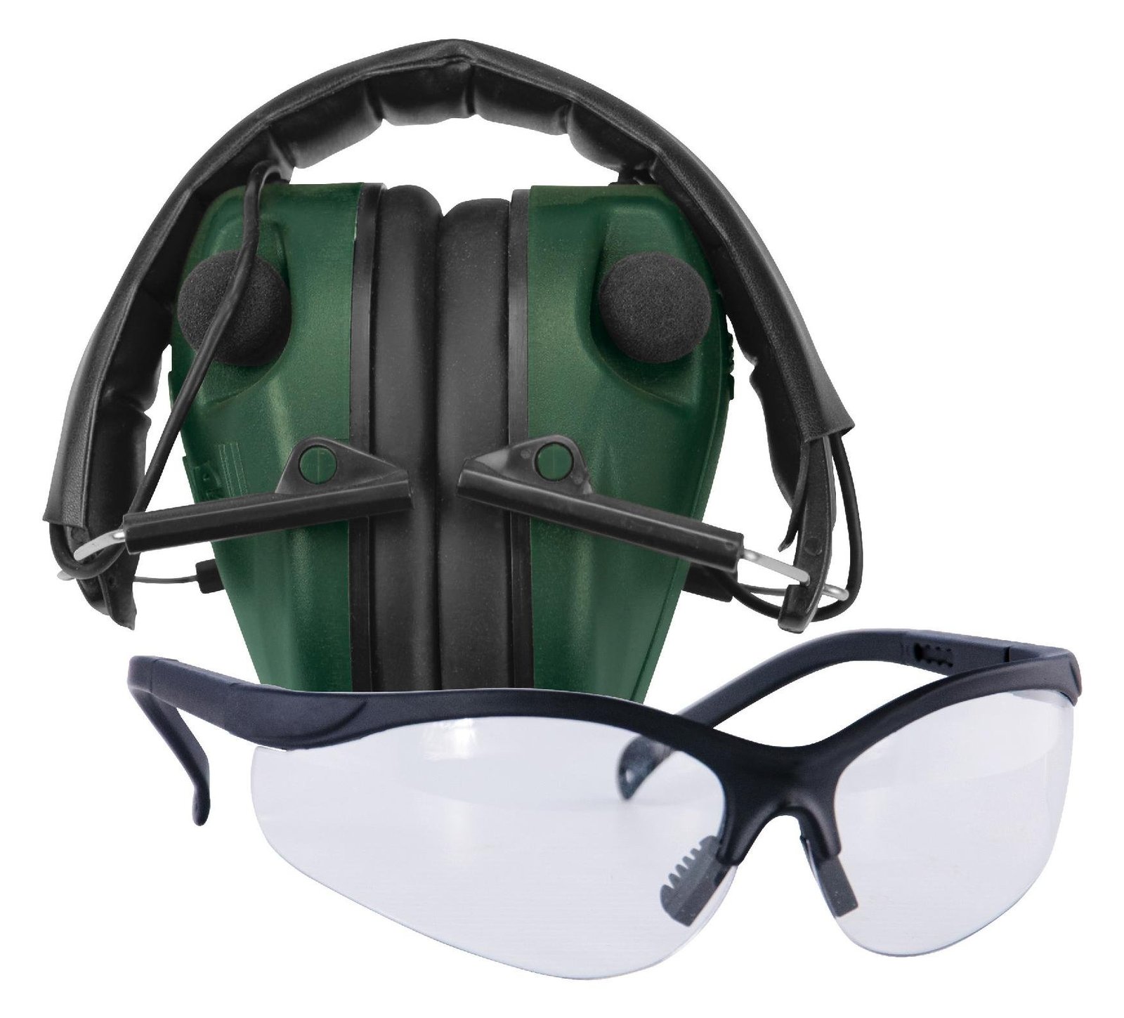 Caldwell 487-309 Helme E-Max Low mit Brille, Grün, Einheitsgröße