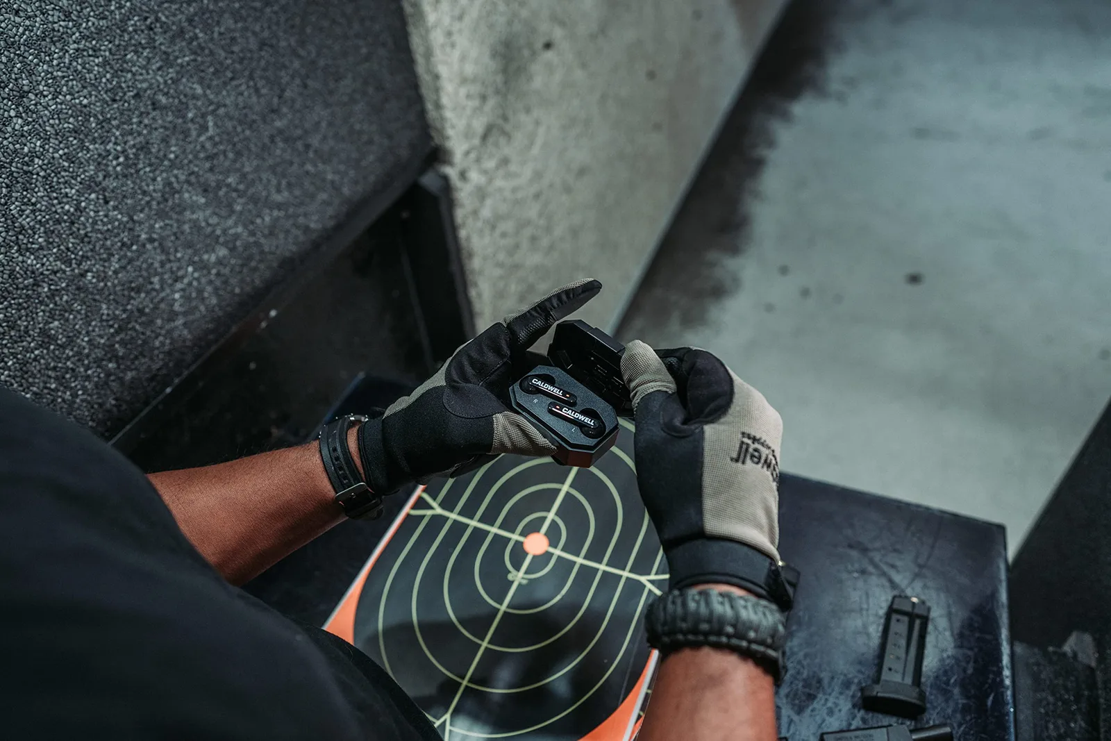 Caldwell 1071005 Shooting Gloves L/XL, Mehrfarbig, Ansicht 6