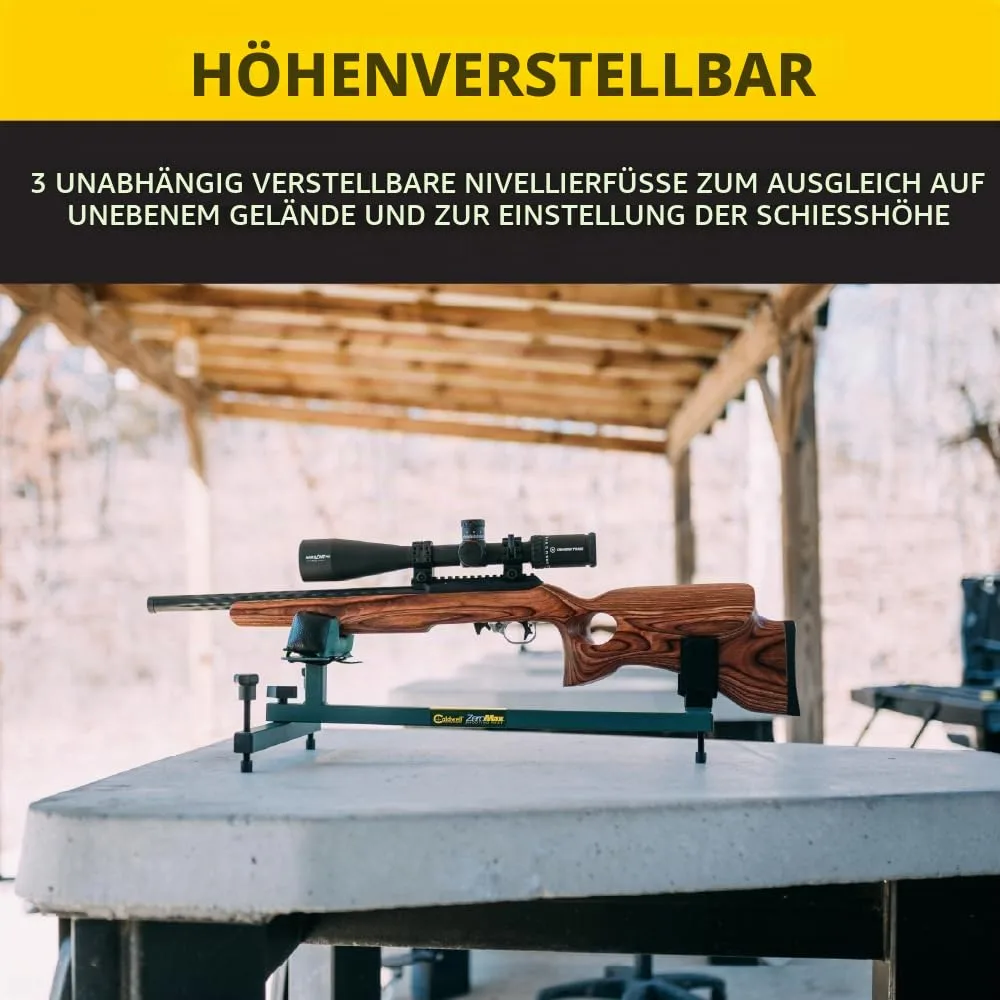 Caldwell Zeromax Adjustable Shooting Rest Zero-Max, grün, Einheitsgröße, Ansicht 4