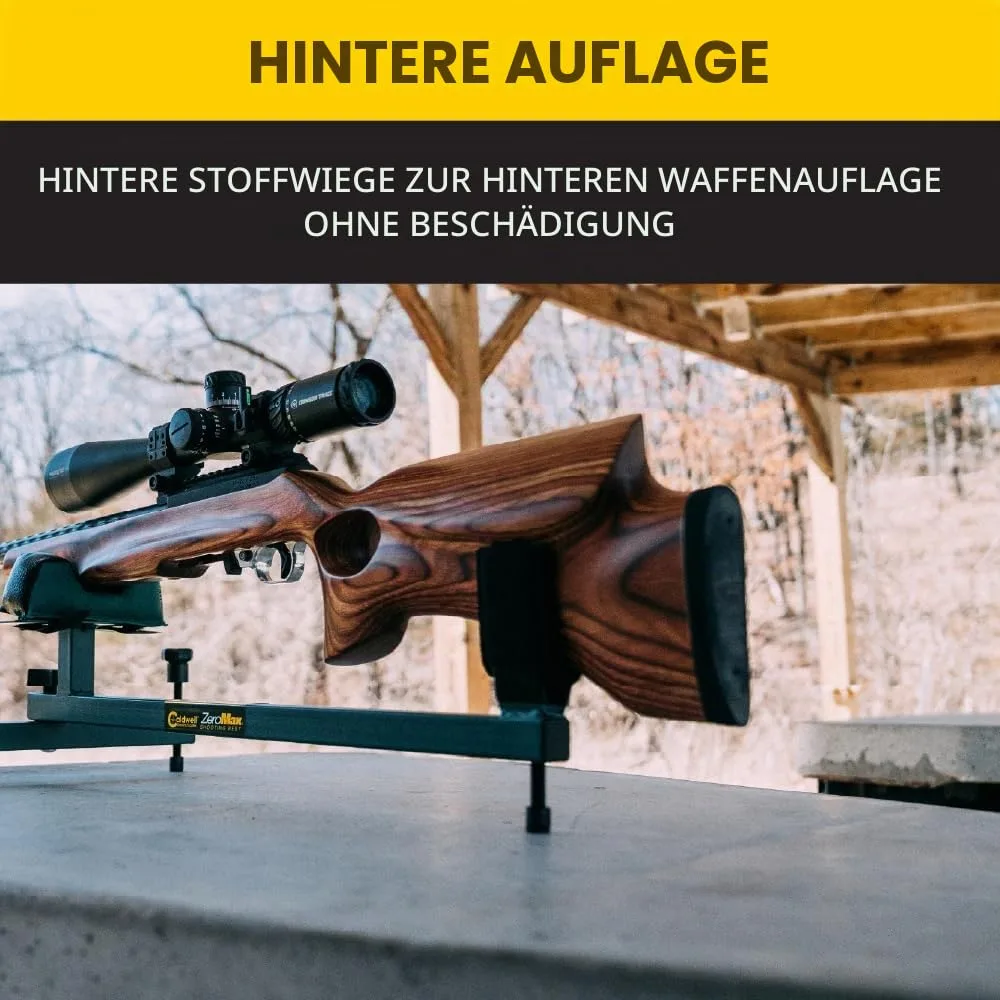 Caldwell Zeromax Adjustable Shooting Rest Zero-Max, grün, Einheitsgröße, Ansicht 5