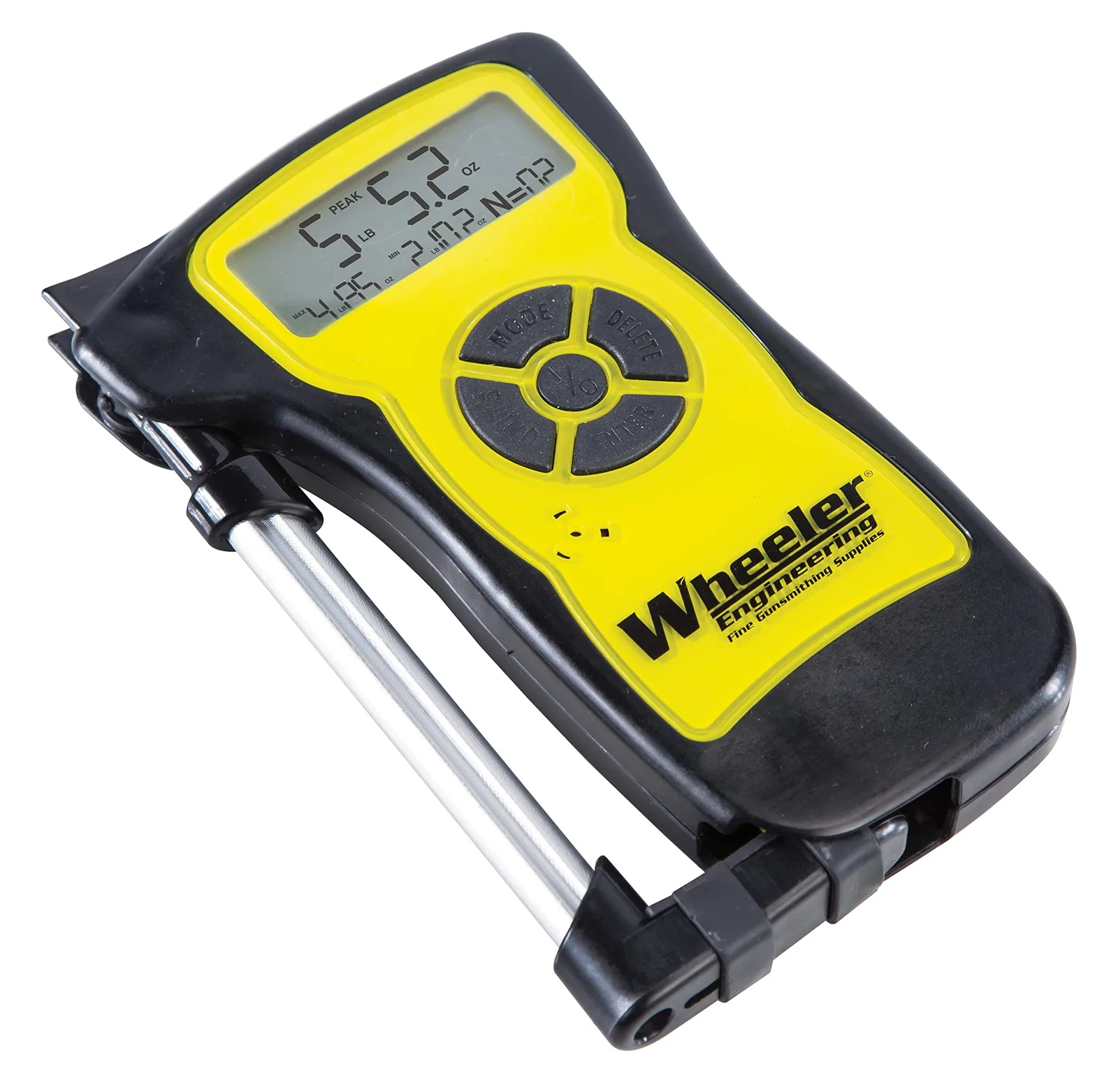 Wheeler professioneller, digitaler Trigger-Zugmesser mit 28,4-g-Schritten und digitalem Display für genaue Messwerte von 0-5,4 kg, Ansicht 2