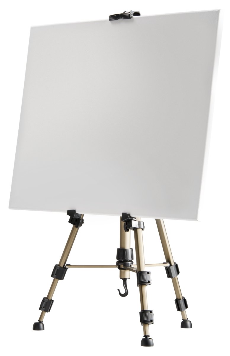 mantona 18427 - Schwarz - Gold - Erwachsene - Aluminium - Landschaftsportrait - 119 mm - 600 mm