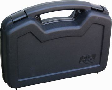 MTM 807-40 Pistol Handgun Case Single Up to 6" Revolver, USA Made, Black