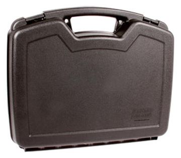 Cazvian MTM Snap-Latch Two (2) Pistol Case for Up to 8" Barrel, Black