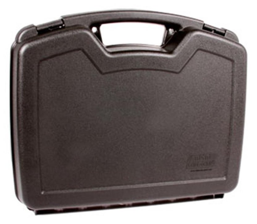 Cazvian MTM Snap-Latch Two (2) Pistol Case for Up to 8" Barrel, Black