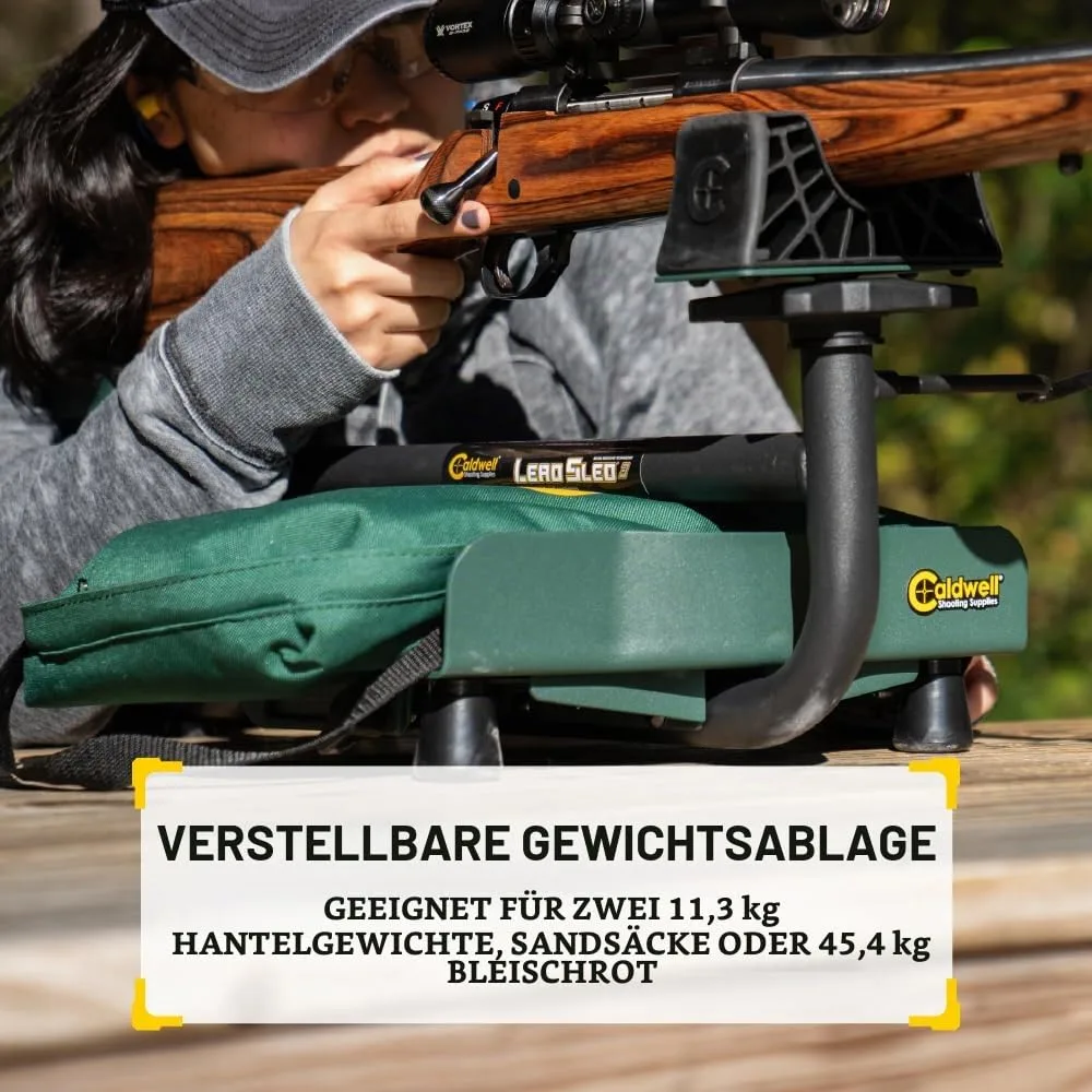 Caldwell 820310 Schlitten 3, Grün/Schwarz, Unknown, Ansicht 4