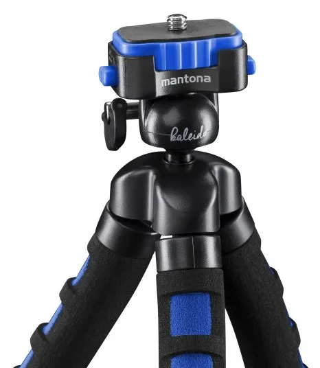 mantona 21399 - 3 Bein(e) - Schwarz - Blau - 27 cm - 154 g, Ansicht 2
