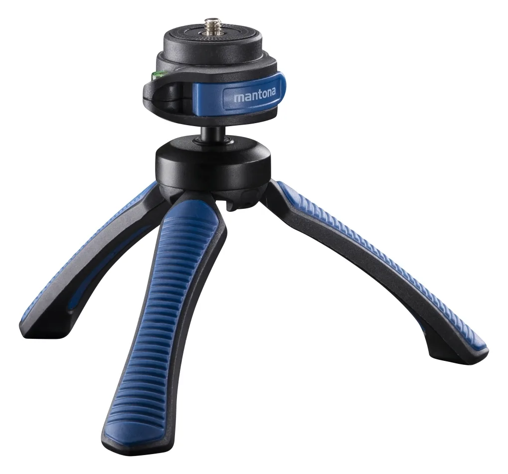 mantona 21405 - 3 Bein(e) - Schwarz - Blau - 17 cm - 176 g, Ansicht 2