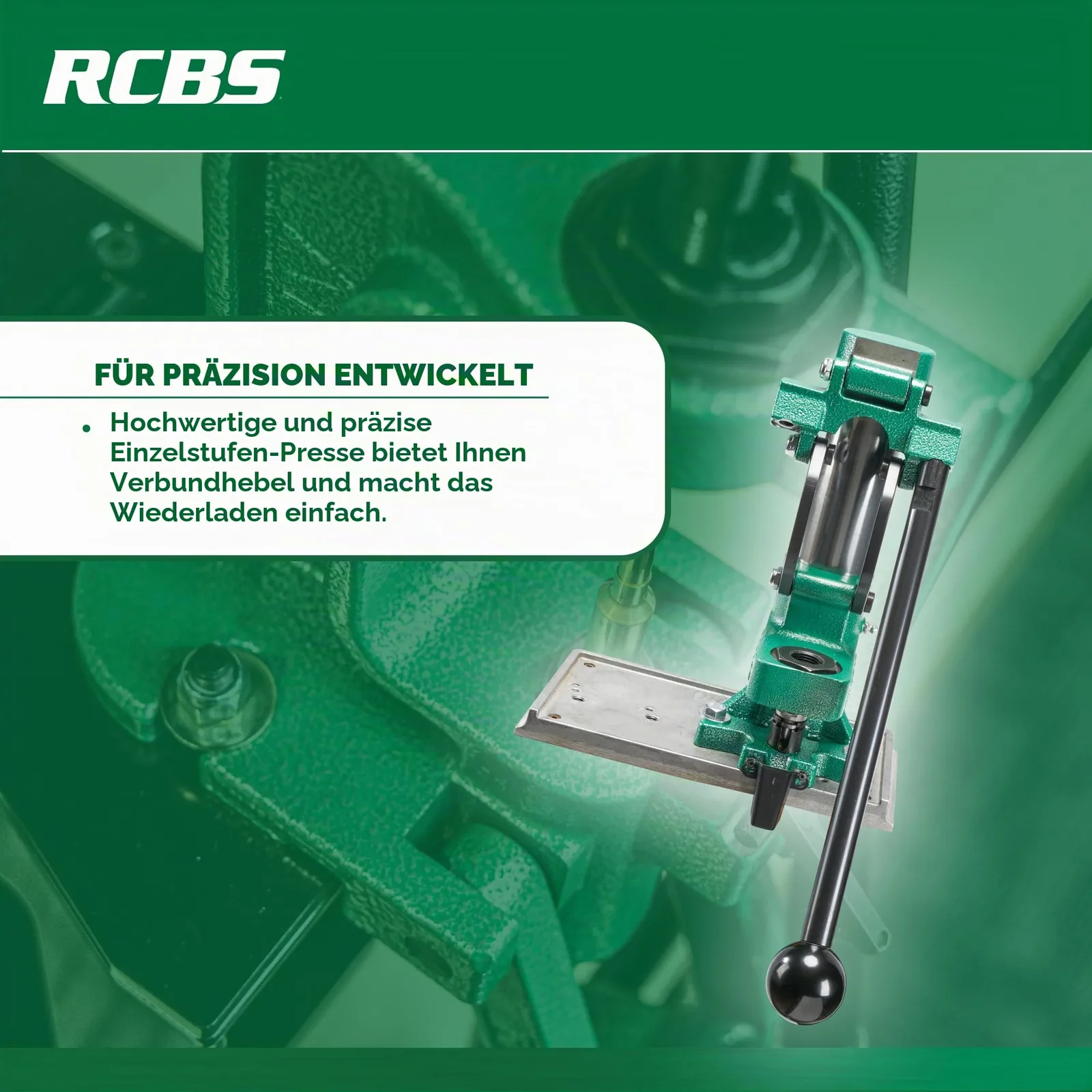 RCBS Summit Single Stage Nachladung Drücken, Ansicht 7